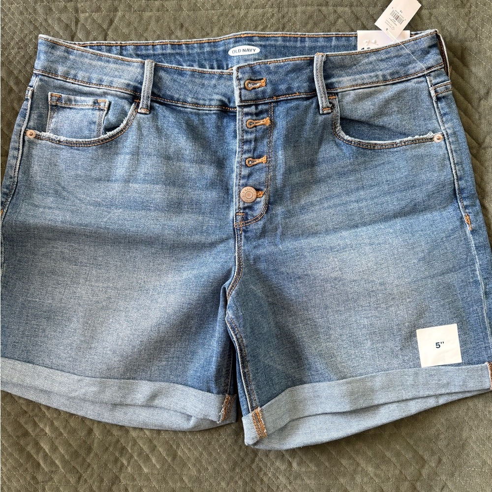 Old Navy Blue Jean Shorts Classic Denim Style